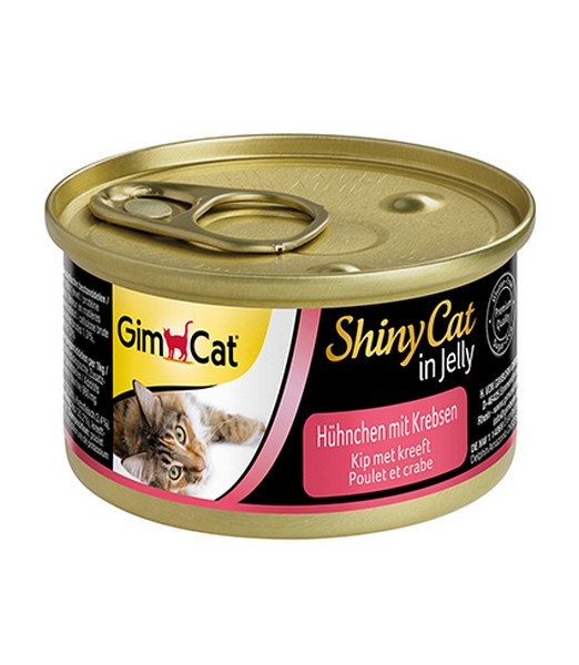 ShinyCat Blik Kip met Kreeft 70 gr