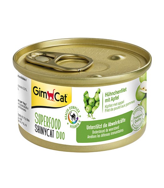 ShinyCat SF Kipfilet met Appel 70 gr
