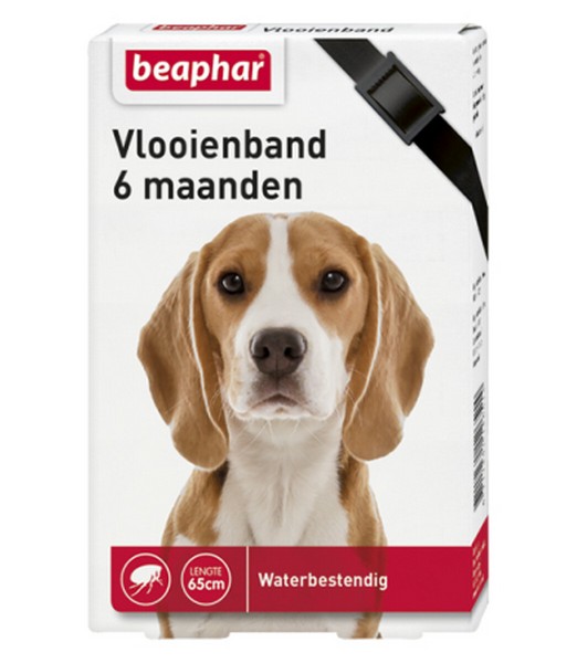 Beaphar Vlooienband 6 Maand Hond Zw.